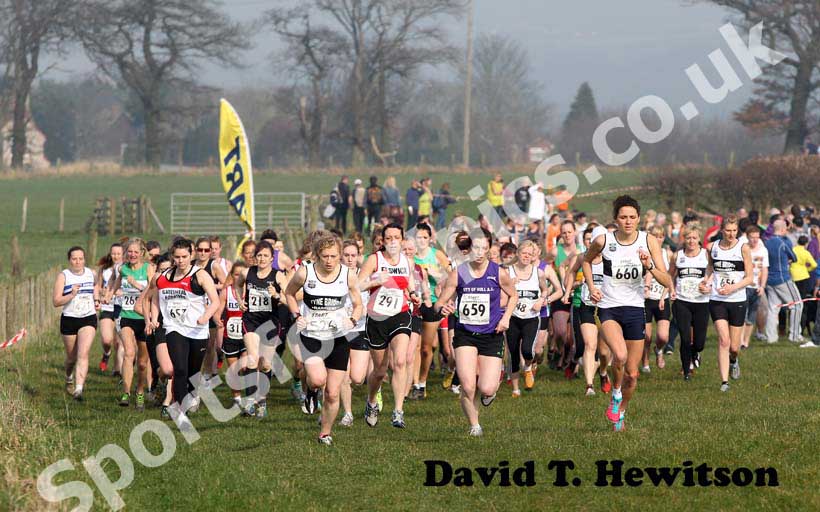 White start North East Harrier League, Prudhoe, Northumberland.